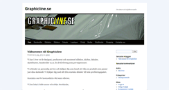 Desktop Screenshot of graphicline.se