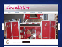 Tablet Screenshot of graphicline.eu